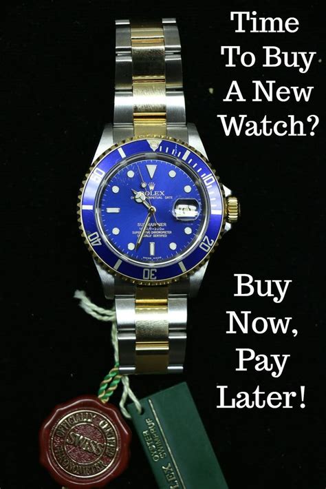 can you pay monthly on a rolex|Rolex buy now pay later.